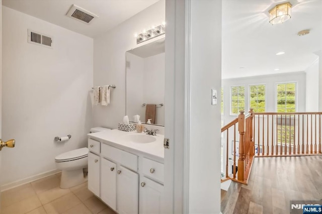 66 Spruce Ln, North Haledon, NJ 07508 - bathroom featuring toilet and vanity