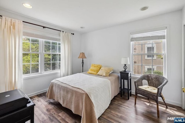 66 Spruce Ln, North Haledon, NJ 07508 - bedroom featuring wood finished floors and recessed lighting