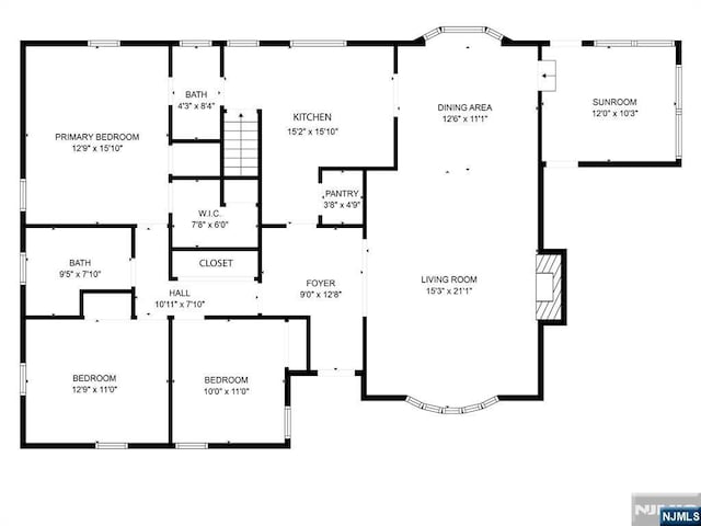 76 Central Ln, Secaucus, NJ 07094 - view of property floor plan