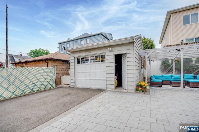 695 Midland Ave, Garfield, NJ 07026 - garage with driveway