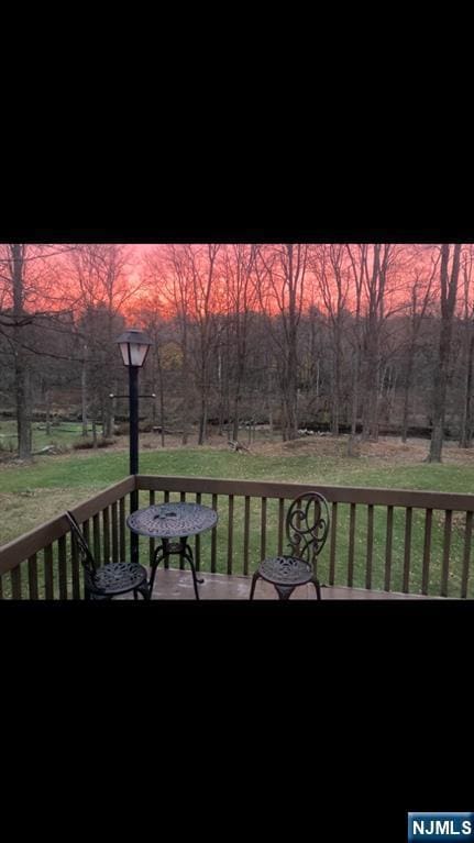 116 Scott Rd, Franklin, NJ 07416 - wooden deck with a lawn