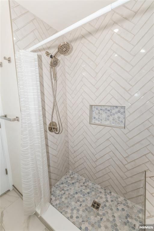 63 E Midland Ave, Kearny, NJ 07032 - full bathroom featuring tiled shower