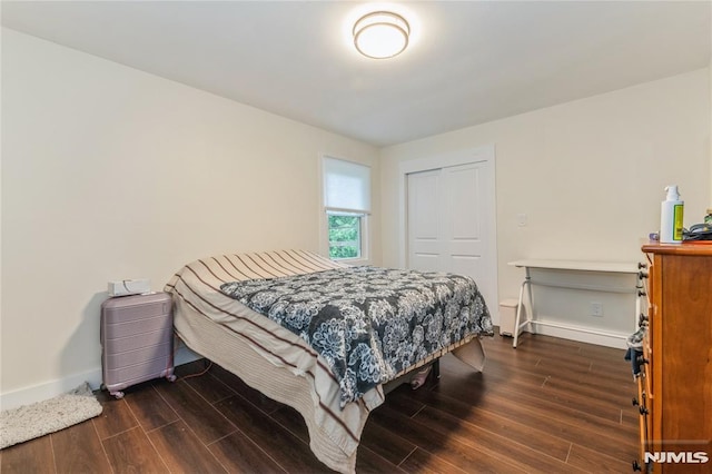 63 E Midland Ave, Kearny, NJ 07032 - bedroom with wood finished floors and a closet