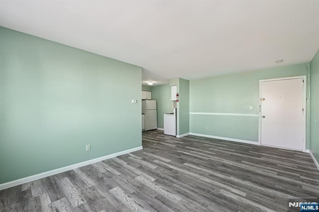17 Cuozzo St Unit 27, Belleville, NJ 07109 - empty room with dark wood finished floors