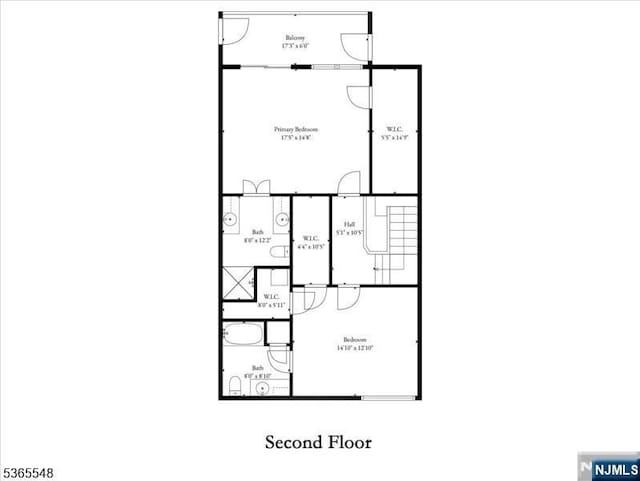 4 Lowell Ct Unit 704, Teaneck, NJ 07666 - view of floor plan / room layout