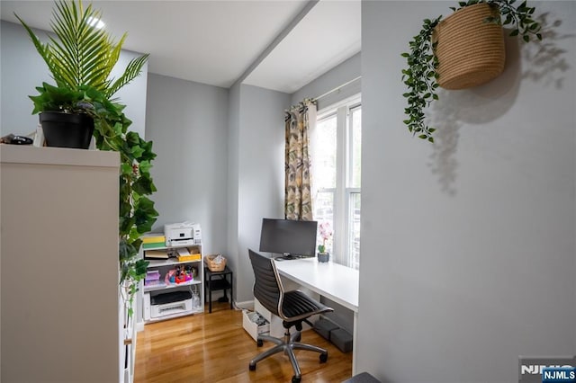 95 Mount Prospect Ave, Newark, NJ 07104 - office area with wood finished floors