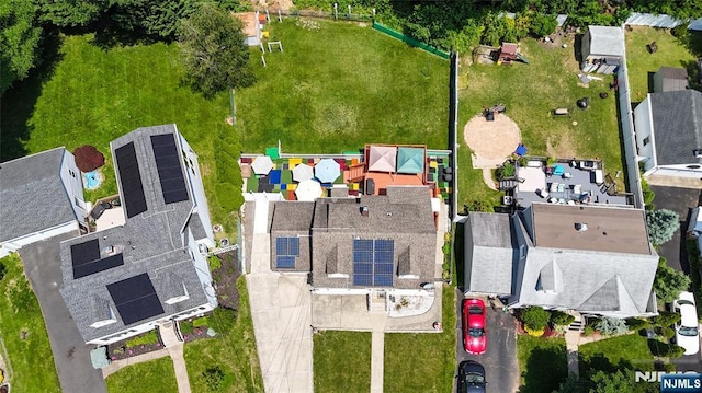 72 N Dr, Rochelle Park, NJ 07662 - aerial view of residential area