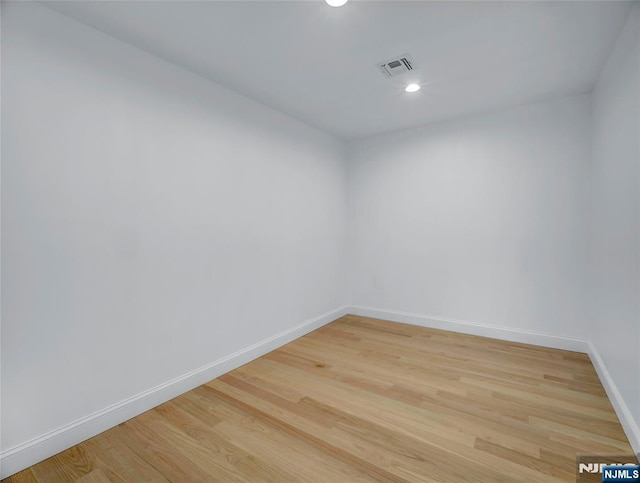 345 Creek Bed Rd, Mountainside, NJ 07092 - spare room with light wood-type flooring and recessed lighting