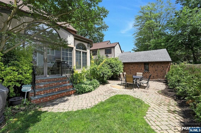 548 Standish Rd, Teaneck, NJ 07666 - view of yard with a patio area