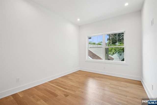 44 N Ashby Ave, Livingston, NJ 07039 - empty room with light wood-style floors and recessed lighting