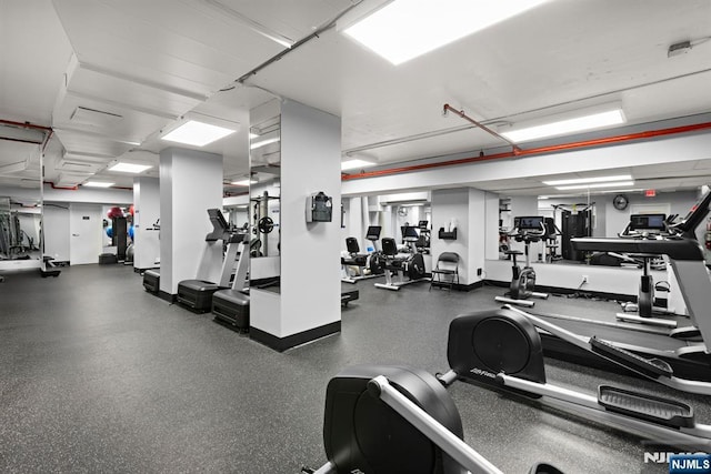 555 N Ave Unit 15W, Fort Lee, NJ 07024 - view of workout area