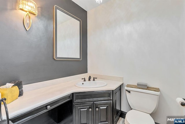 518 Standish Rd, Teaneck, NJ 07666 - bathroom featuring toilet and vanity