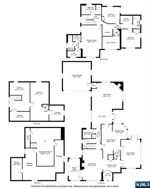 518 Standish Rd, Teaneck, NJ 07666 - view of floor plan / room layout