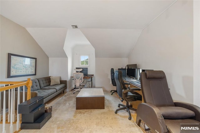 87 Centre St Unit 2, Nutley, NJ 07110 - home office with lofted ceiling