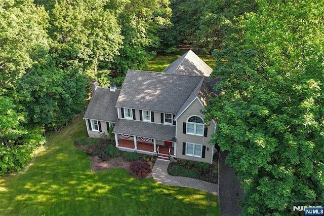 581 Eder Ave, Wyckoff, NJ 07481 - view from above of property