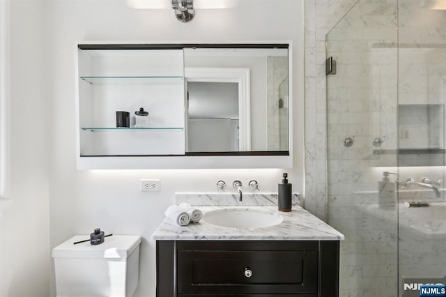 122 Howard Ter, Leonia, NJ 07605 - full bath featuring vanity and a shower stall
