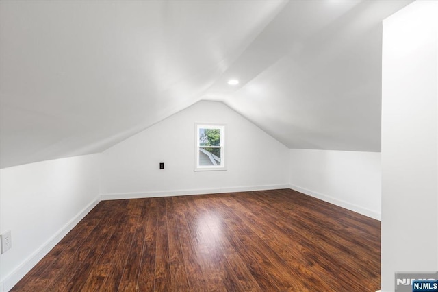 188 Wheaton Pl, Rutherford, NJ 07070 - bonus room with vaulted ceiling and wood finished floors