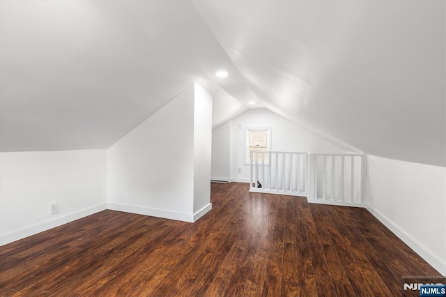 188 Wheaton Pl, Rutherford, NJ 07070 - bonus room featuring lofted ceiling, wood finished floors, and recessed lighting