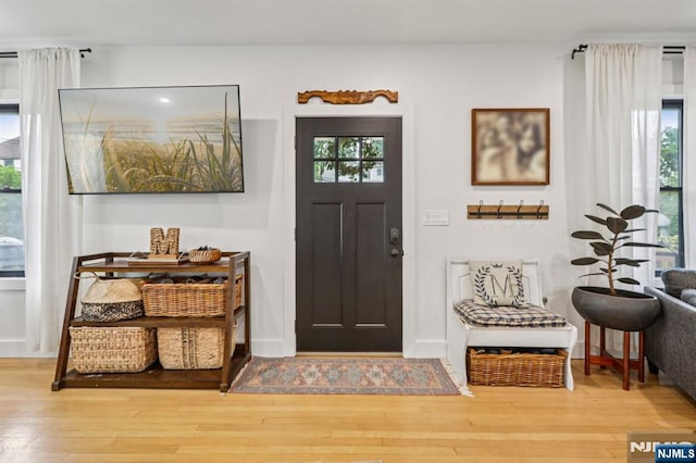 21 Mountainview Ave, Nutley, NJ 07110 - foyer entrance with hardwood / wood-style flooring