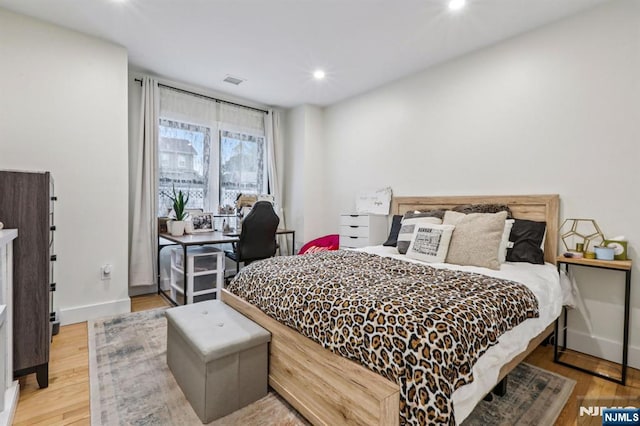 21 Mountainview Ave, Nutley, NJ 07110 - bedroom featuring wood finished floors and recessed lighting