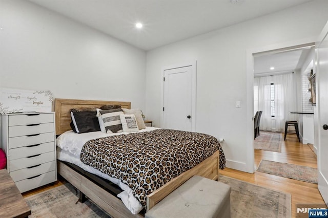 21 Mountainview Ave, Nutley, NJ 07110 - bedroom featuring light wood finished floors and recessed lighting