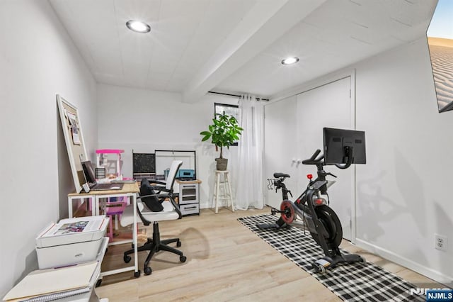 21 Mountainview Ave, Nutley, NJ 07110 - office space featuring wood finished floors and recessed lighting