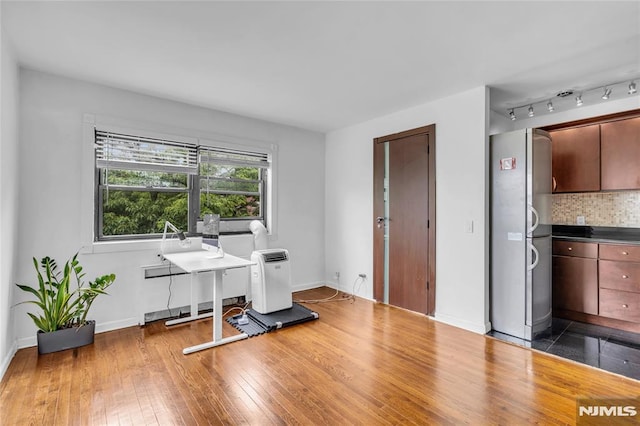 500 Linwood Dr Unit 5H, Fort Lee, NJ 07024 - office space with dark wood-style flooring and baseboards