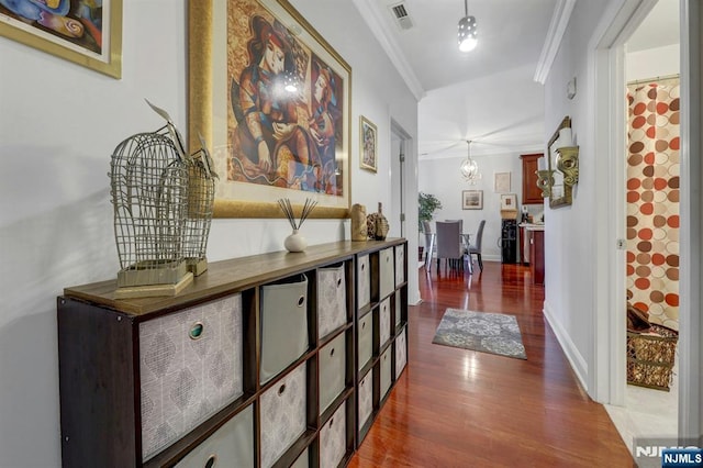 20 Ave At Port Imperial 425, West New York, NJ 07093 - hall featuring ornamental molding and wood finished floors