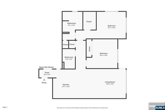 20 Ave At Port Imperial 425, West New York, NJ 07093 - view of property floor plan