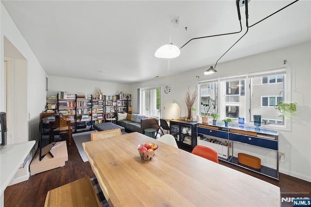 223 Orchard Park, Allendale, NJ 07401 - dining area with wood finished floors and radiator heating unit