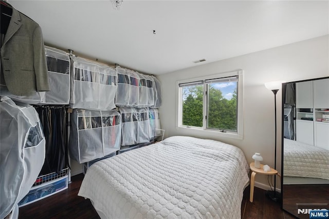 223 Orchard Park, Allendale, NJ 07401 - bedroom with wood finished floors and baseboards