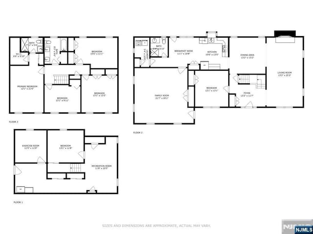 890 Ridgewood Ave, Oradell, NJ 07649 - view of room layout