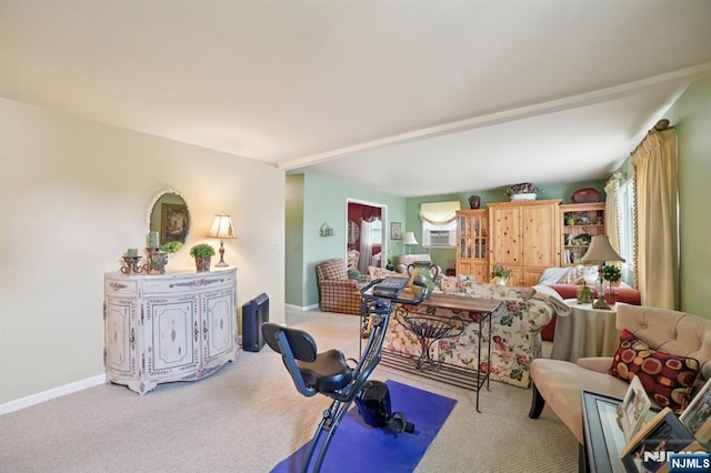 155 8th, Hawthorne, NJ 07506 - exercise area featuring carpet and healthy amount of natural light