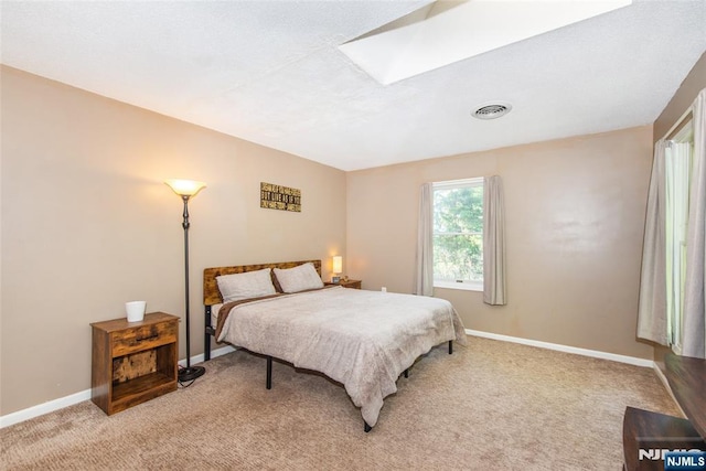 15 Mason St, Jefferson Township, NJ 07849 - bedroom with light colored carpet and a skylight