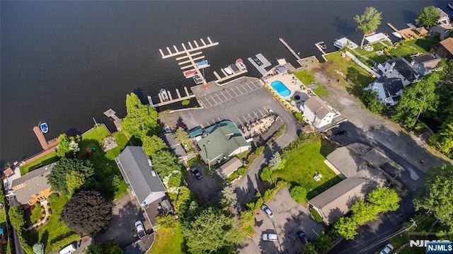15 Mason St, Jefferson Township, NJ 07849 - aerial view of residential area with a nearby body of water
