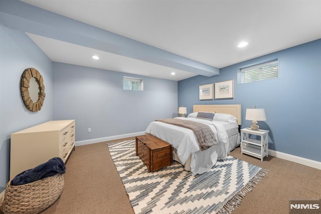 66 Andover Ter, Glen Rock, NJ 07452 - carpeted bedroom with multiple windows and recessed lighting