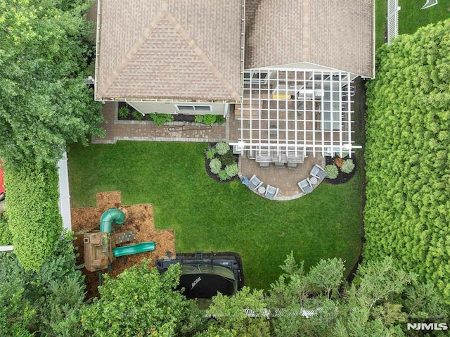 66 Andover Ter, Glen Rock, NJ 07452 - view from above of property