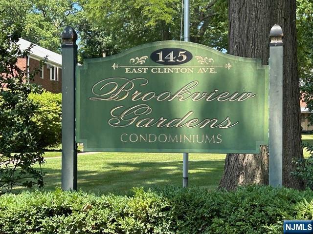 125 E Clinton Unit 10B, Bergenfield, NJ 07621 - view of community / neighborhood sign
