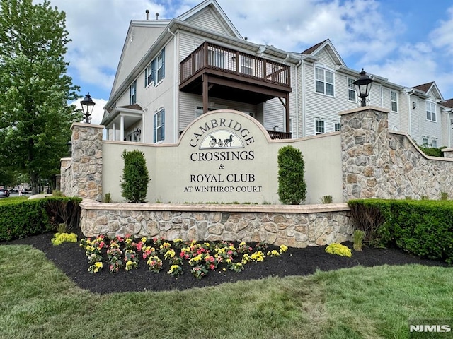 7207 Ravenscroft Rd Unit 7207, Clifton, NJ 07013 - view of community sign