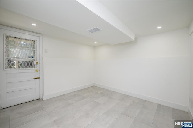 69 Lorraine Dr, Clifton, NJ 07012 - unfurnished room with recessed lighting