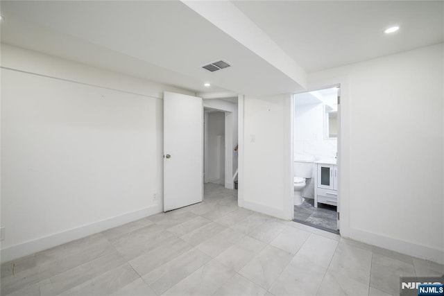 69 Lorraine Dr, Clifton, NJ 07012 - unfurnished bedroom with recessed lighting and ensuite bath