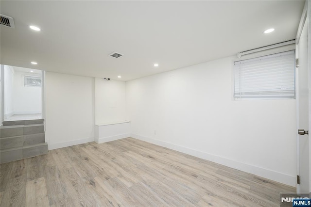 69 Lorraine Dr, Clifton, NJ 07012 - empty room featuring wood finished floors and recessed lighting