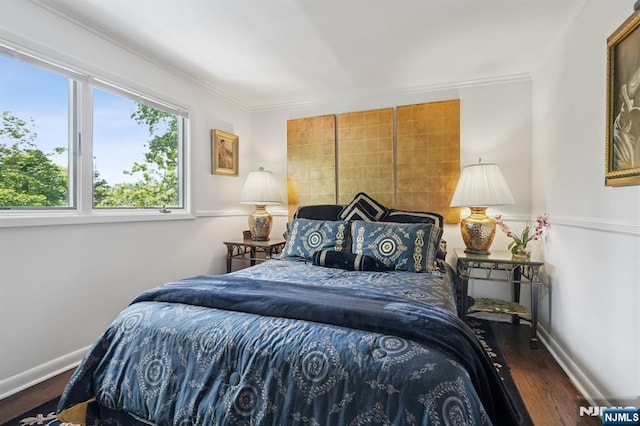15 Barberry Way, Essex Fells, NJ 07021 - bedroom with crown molding and wood finished floors