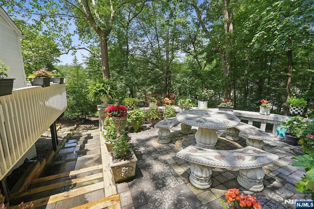 15 Barberry Way, Essex Fells, NJ 07021 - view of patio featuring outdoor dining area