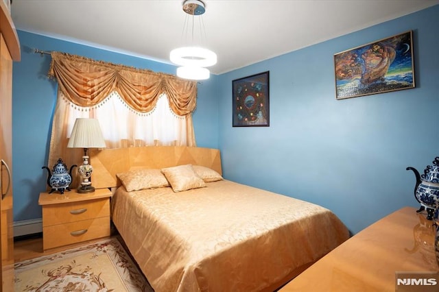 131 Shaler Ave, Fairview, NJ 07022 - bedroom featuring baseboard heating