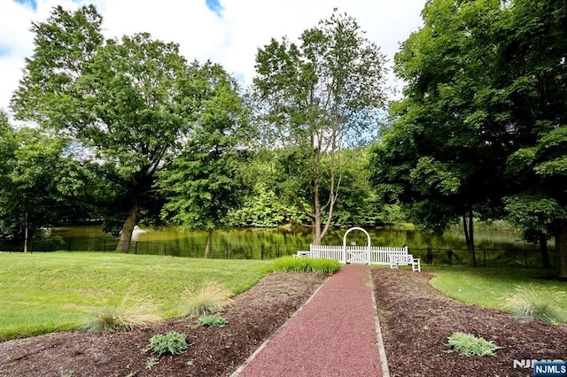 53 Pine Lake Ter Unit T053, River Vale, NJ 07675 - view of yard with view of wooded area