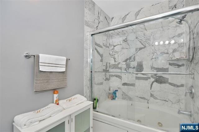 330 The Promenade, Edgewater, NJ 07020 - full bathroom with a combined bath / shower with jetted tub