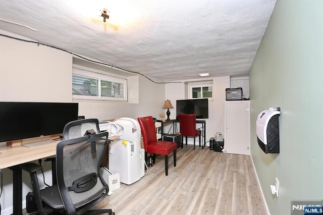 393 High St, Nutley, NJ 07110 - office with wood finished floors and heating unit