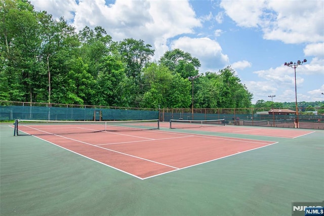 51 Lake Trl, Wayne, NJ 07470 - view of tennis court featuring community basketball court