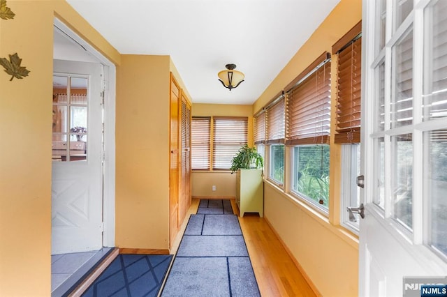 159 Oak Ridge Rd, West Milford, NJ 07438 - hall with wood finished floors and baseboards